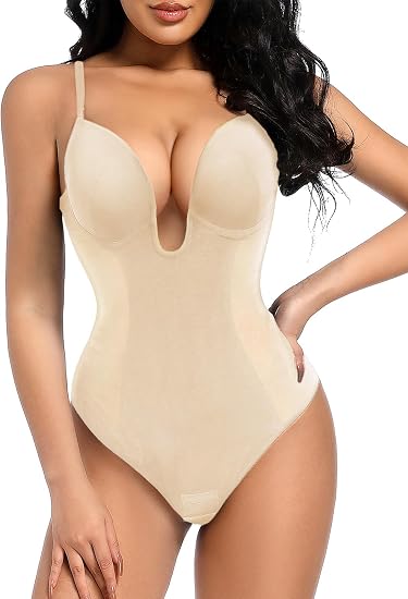 Body moldeador sin costuras color beige – talla XL/XXL