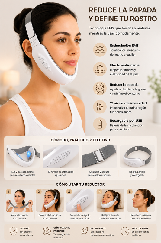 Línea V™ Reafirmador Facial y Contorno de Mandíbula