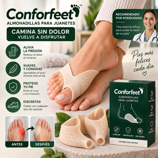 Almohadilla Conforfeet  para juanetes 1 pares