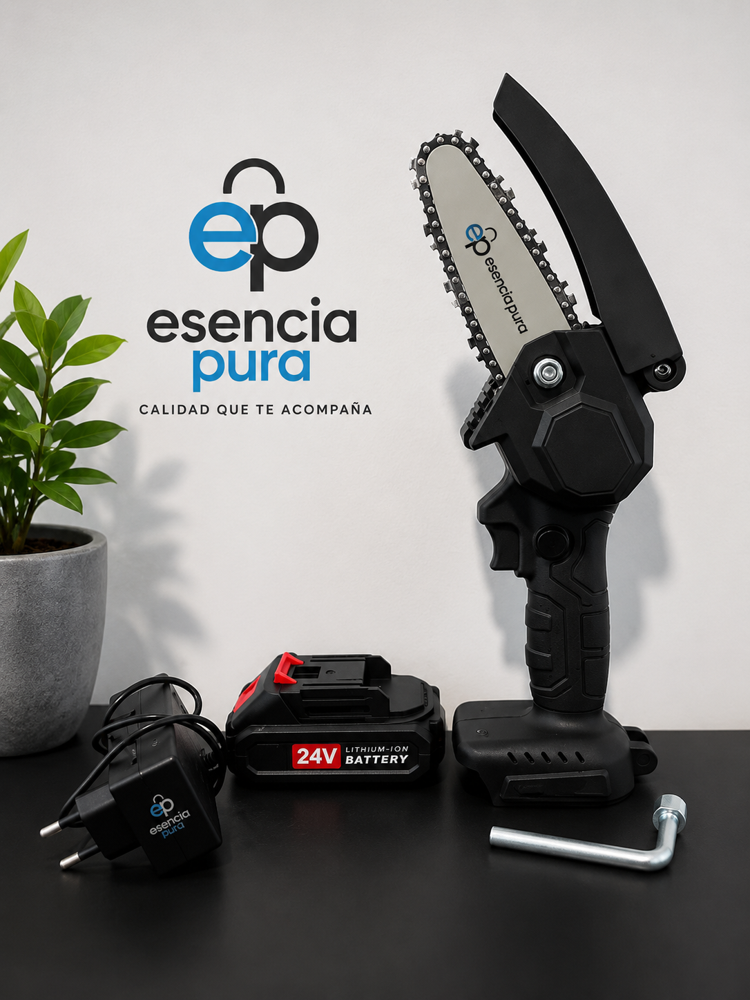 MEGA CUT - SIERRA MECÁNICA RECARGABLE 24 W