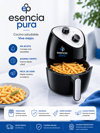 Freidora Sin Aceite XXL + Recetario GRATIS