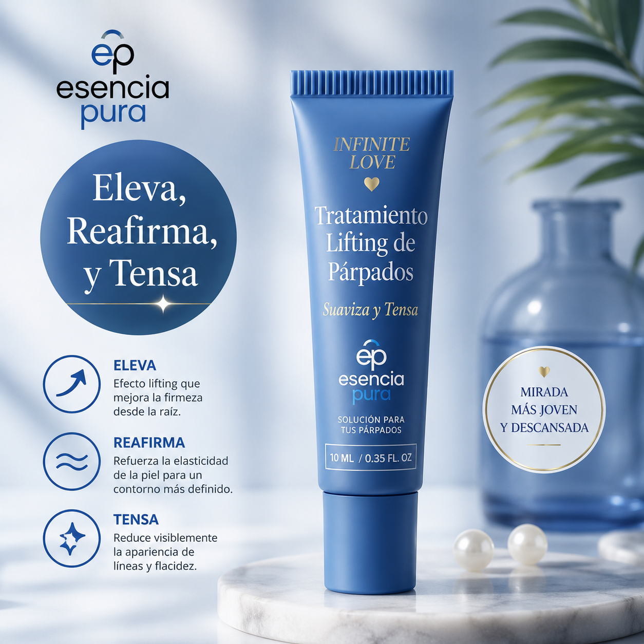 InfiniteLid - Crema Tensora para Párpados Caídos