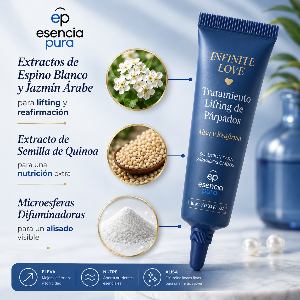 InfiniteLid - Crema Tensora para Párpados Caídos