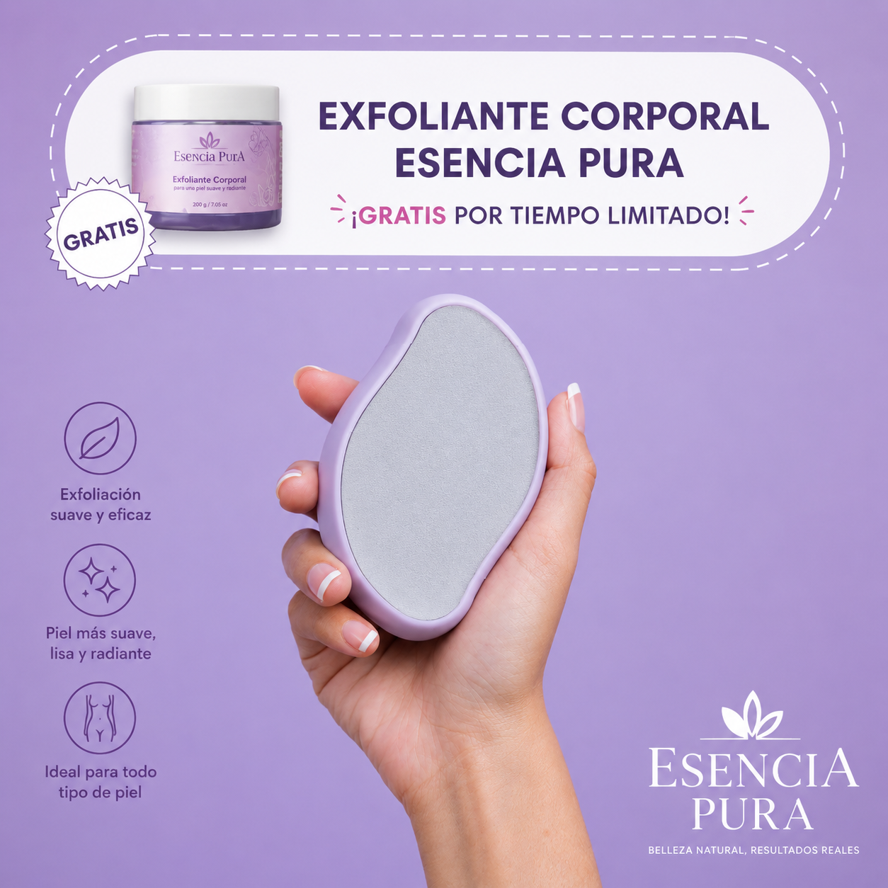 Crystal Hair PROᵀᴹ Borrador de pelo  Essence Pure