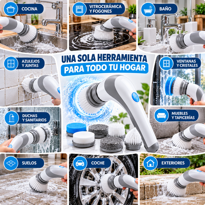 SpinClean™  Cepillo Eléctrico que frota por ti